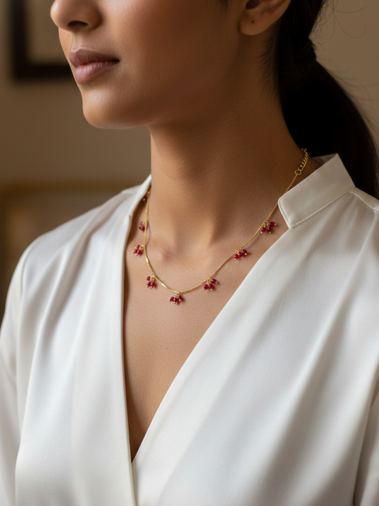 Red Blossom Chain| PV1013