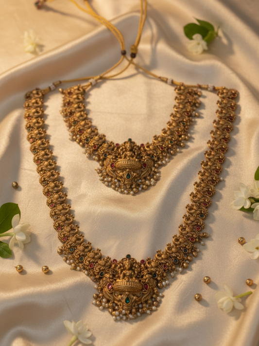 Nagas Temple Jewellery Set | NE132