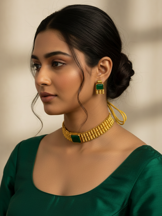 GOLD CHOKER | E171
