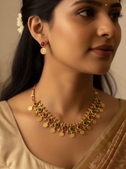 Devika Coin Necklace | NE138