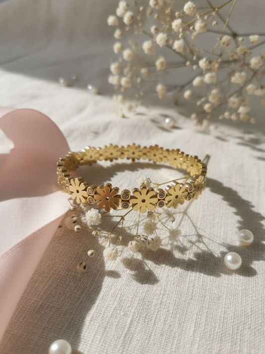 Sunflower Charm Bracelet | NE166