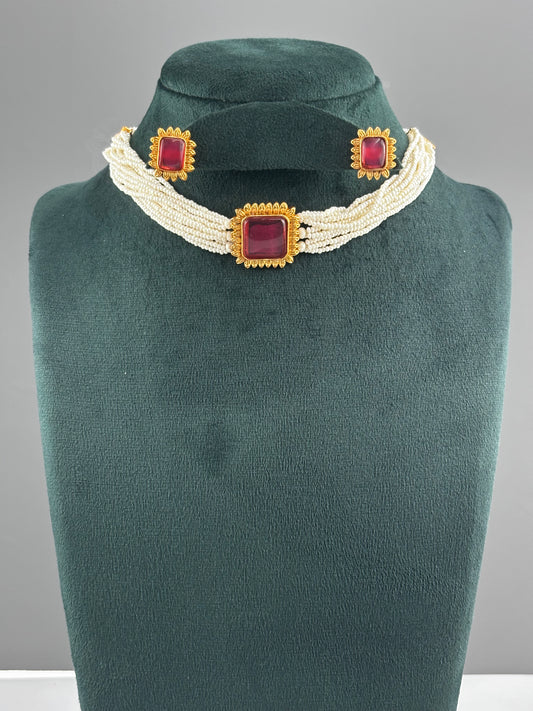 PEARL CHOKER | E205