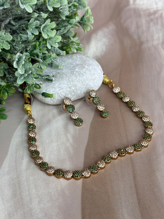 Ad stone necklace | N415