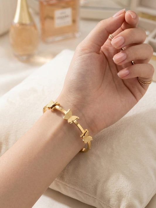 Aurora Butterfly Bangle | NE214