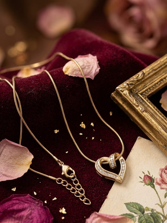 Twinkle Heart Necklace | C102