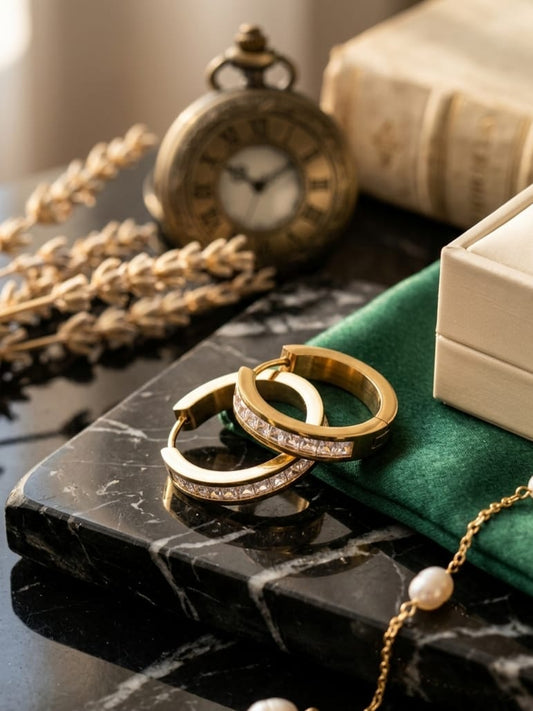 Flora Gleam Hoops | C105