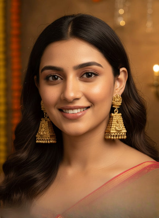 Lakshmi Gopuram Jhumka | NT39