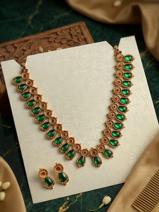 Palakka Necklace Set | MS03