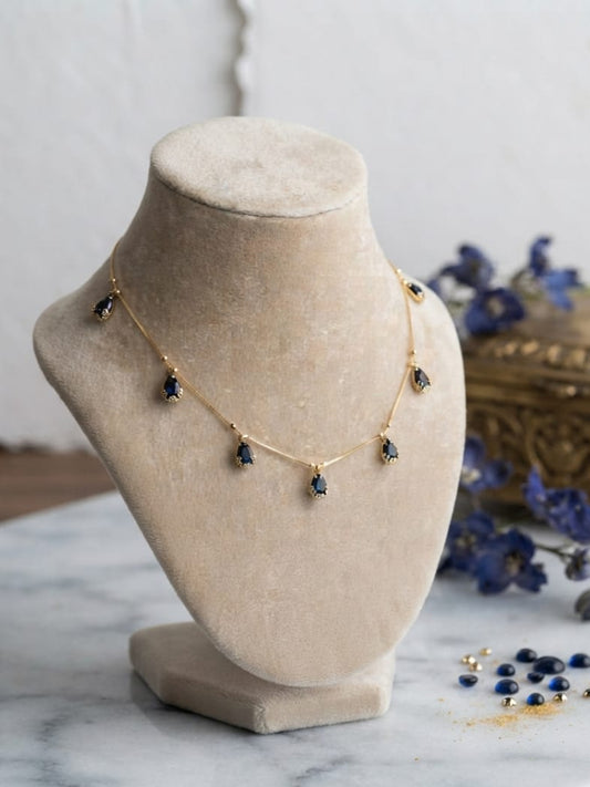 Midnight Dewdrop Necklace | MT264