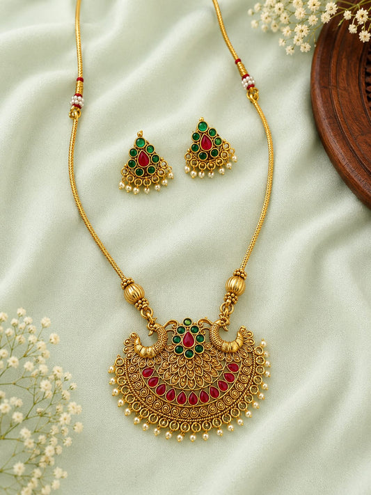 Mayura Necklace Set | ESH19