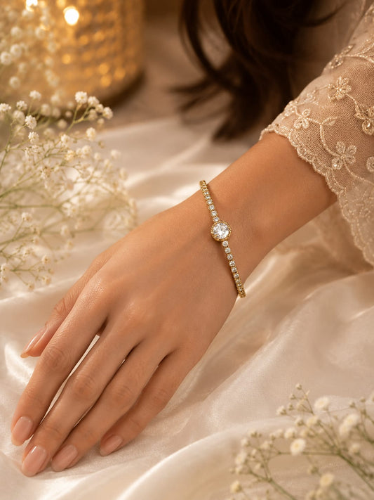 Solitaire Glow Bangle | ESH95