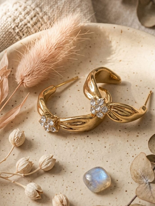 Aurora Bloom Hoops |C101