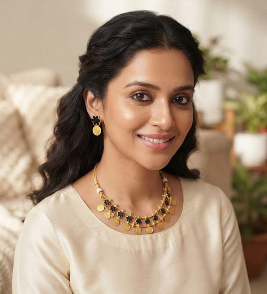 Kalika Coin Choker Set | ESH111
