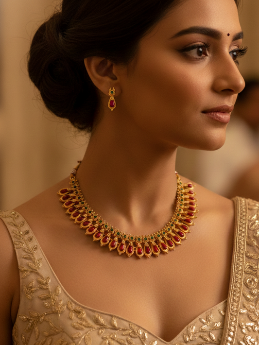 Nagabadam Necklace| N701