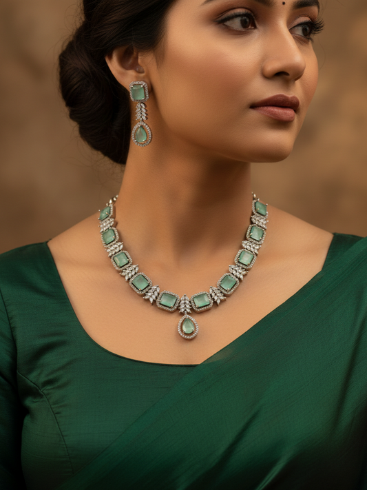 SEMI PRECIOUS STONE NECKLACE | E123