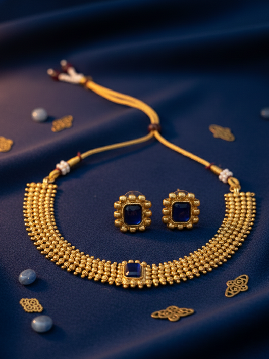 Meera Emerald Choker | NE180