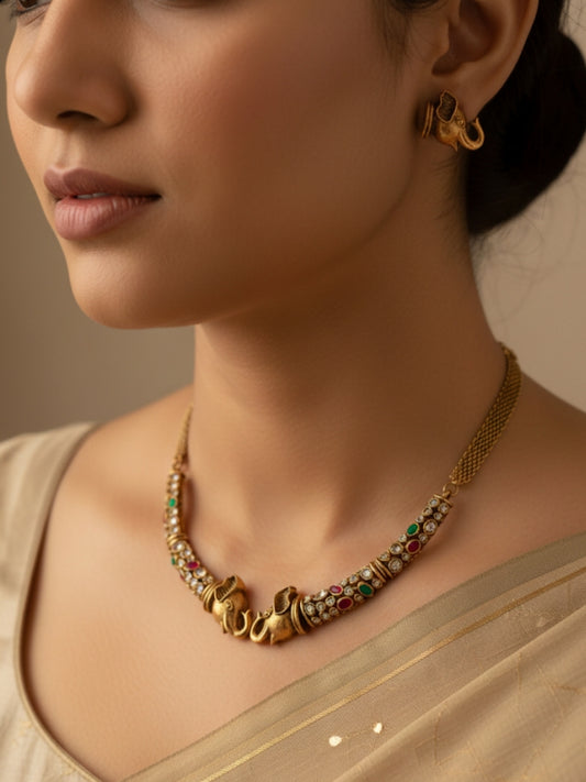Haathi Necklace | NE185
