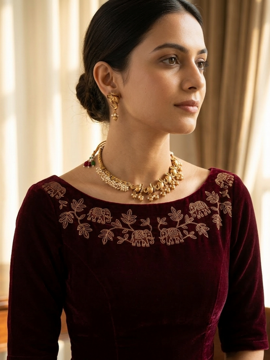 Gajashree Necklace | NE206