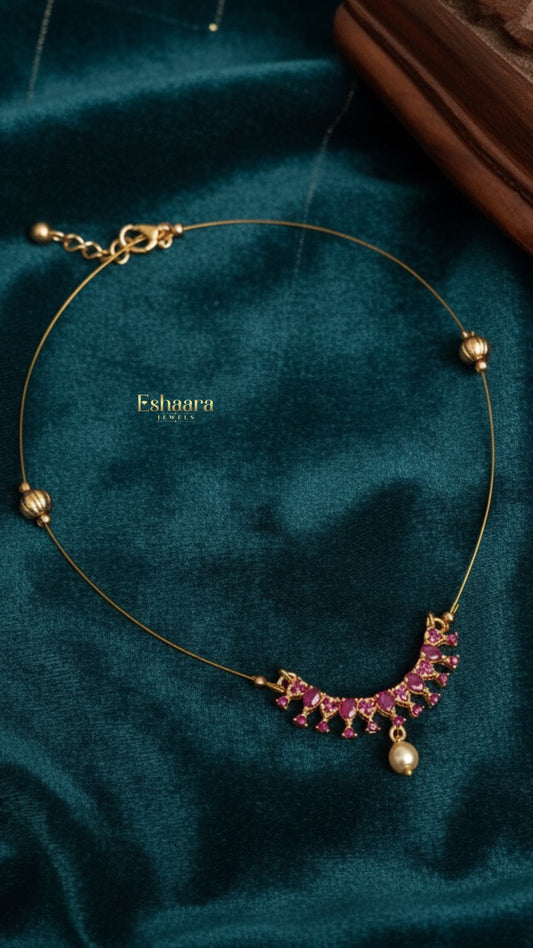 Invisible Ad Stone Chain | N710