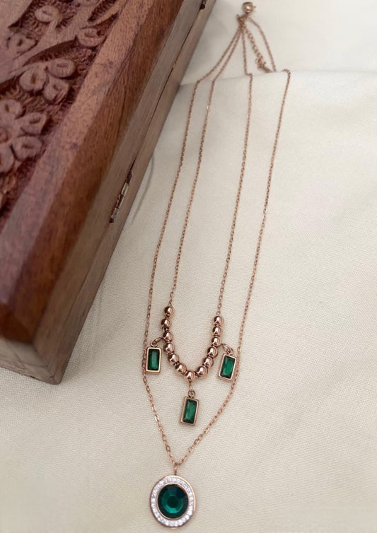 Chain green double | NC404