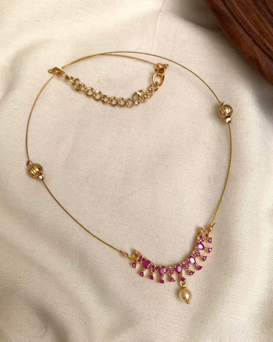 Invisible Ad Stone Chain | N710