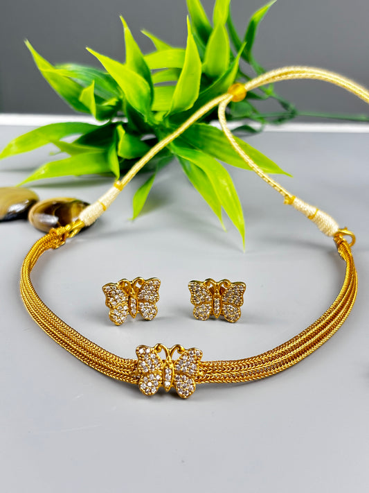 Butterfly necklace | E592