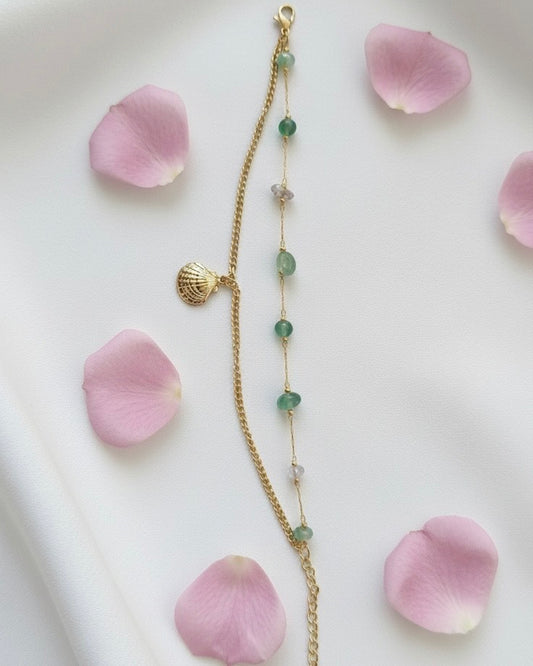 Minty Chain Bracelet | NE1256