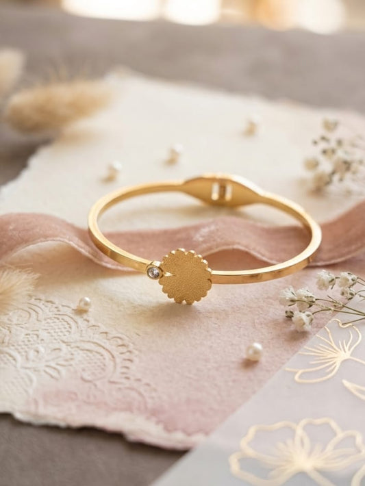 Flower Bangle | NE218