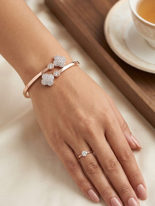 Butterelle Charm Bangle  | NE210