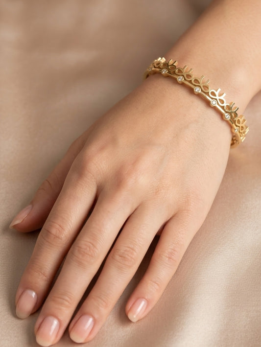Golden Blossom Bracelet | NE213