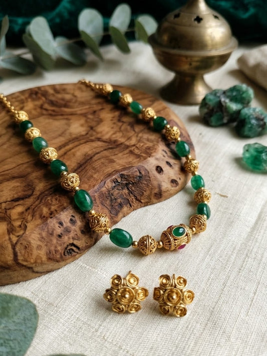 Emerald Bead Heritage Set | NT21