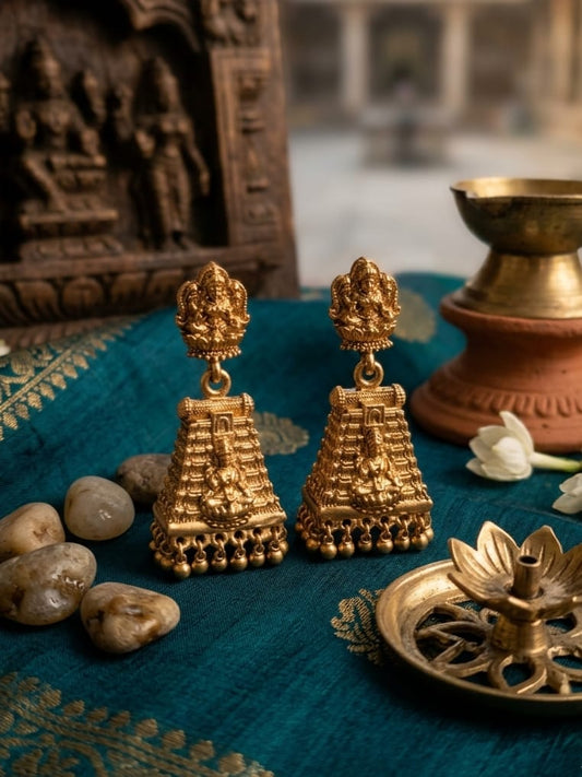 Lakshmi Gopuram Jhumka | NT39