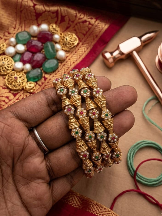 Vaibhav Pearl Bangles | MS17
