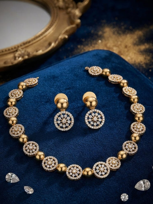 Amritha Glow Necklace Set | MT255