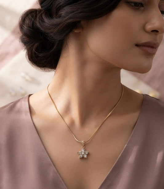 Crystal Blossom Pendant | AT02