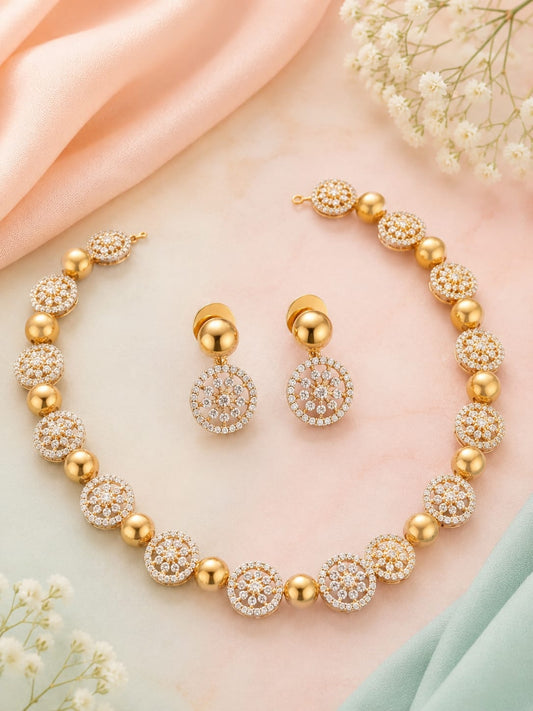 Amritha Glow Necklace Set | MT255