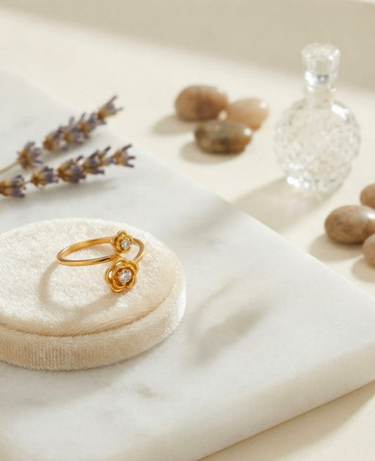 Blossom Duo Ring | ESH43