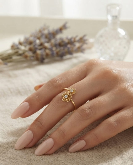 Blossom Duo Ring | ESH43