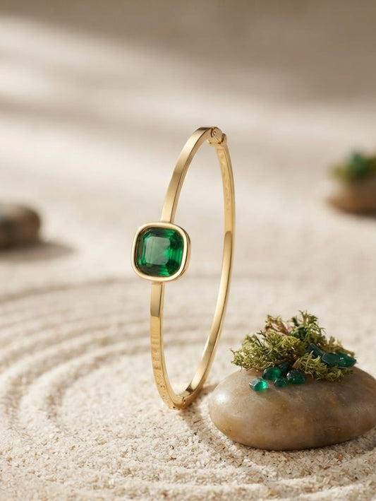 Celeste Solitaire Bangle | ESH62
