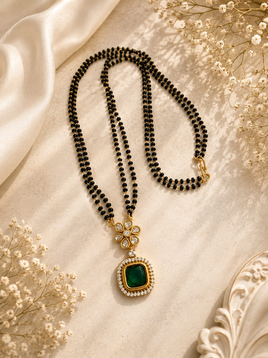Stone Pendant Mangalsutra | ESH114