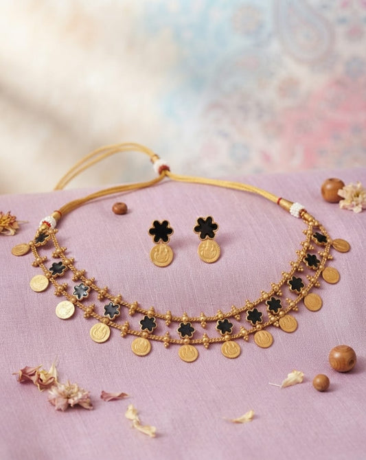 Kalika Coin Choker Set | ESH111