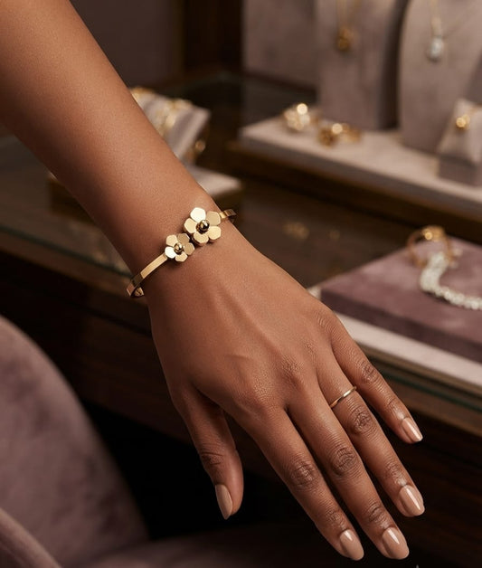 Pushpa Floral Bangle | ESH142