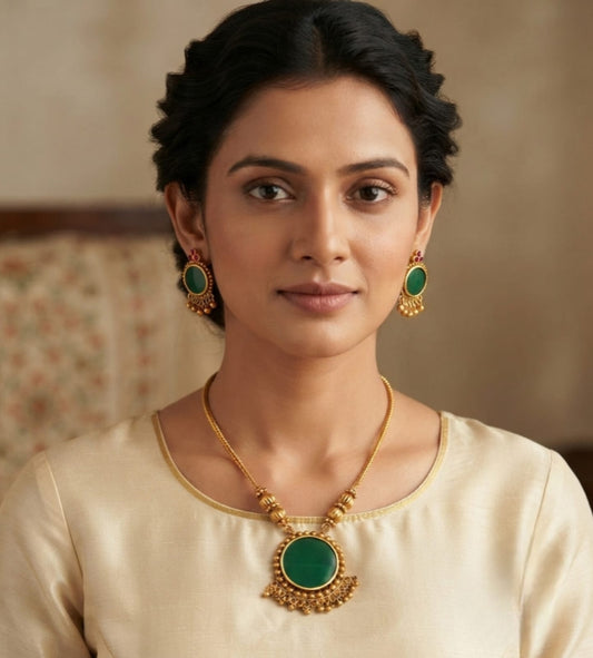 Mirror Necklace Set | ESH12