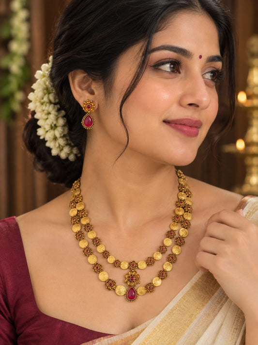 Rathna Kasu Mala Set | ESH70