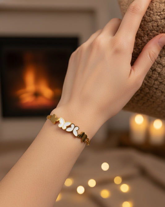 Butterfly Bangle Bracelet | NE1146