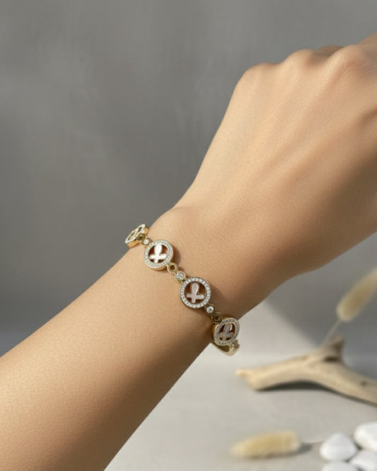 Ornate Orbit Bangle | NE1160